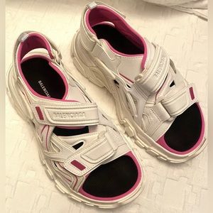 Balenciaga Track Sport Sandals White
Pink US 6 / Eur 36
